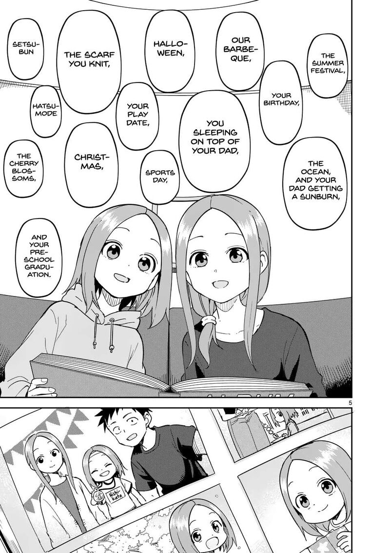 Karakai Jouzu No Moto Takagi San Chapter 313 Page 5
