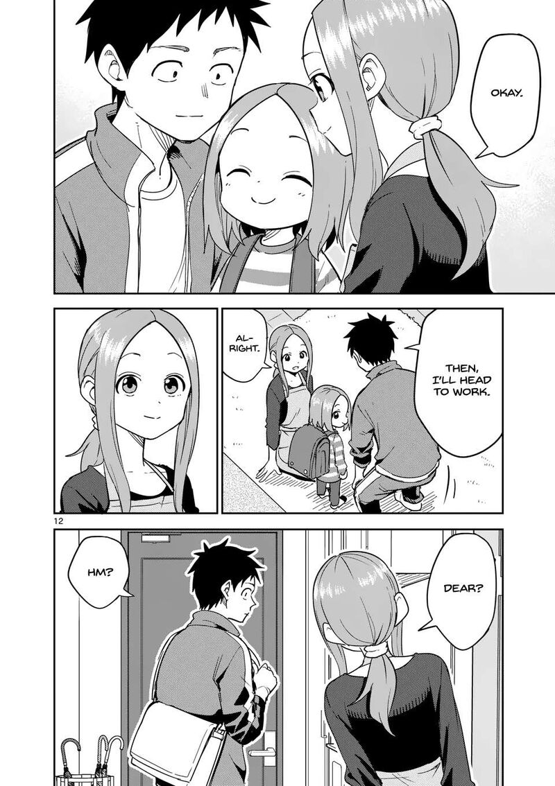 Karakai Jouzu No Moto Takagi San Chapter 314 Page 12