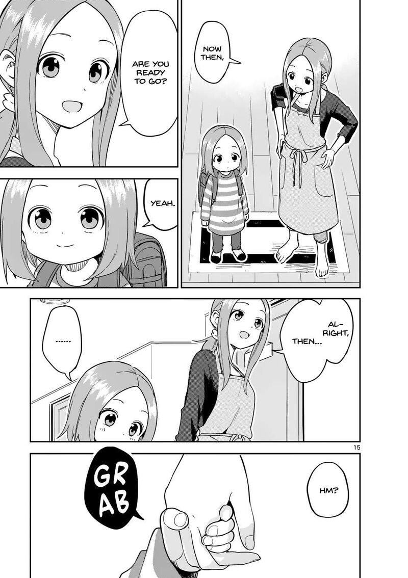 Karakai Jouzu No Moto Takagi San Chapter 314 Page 15