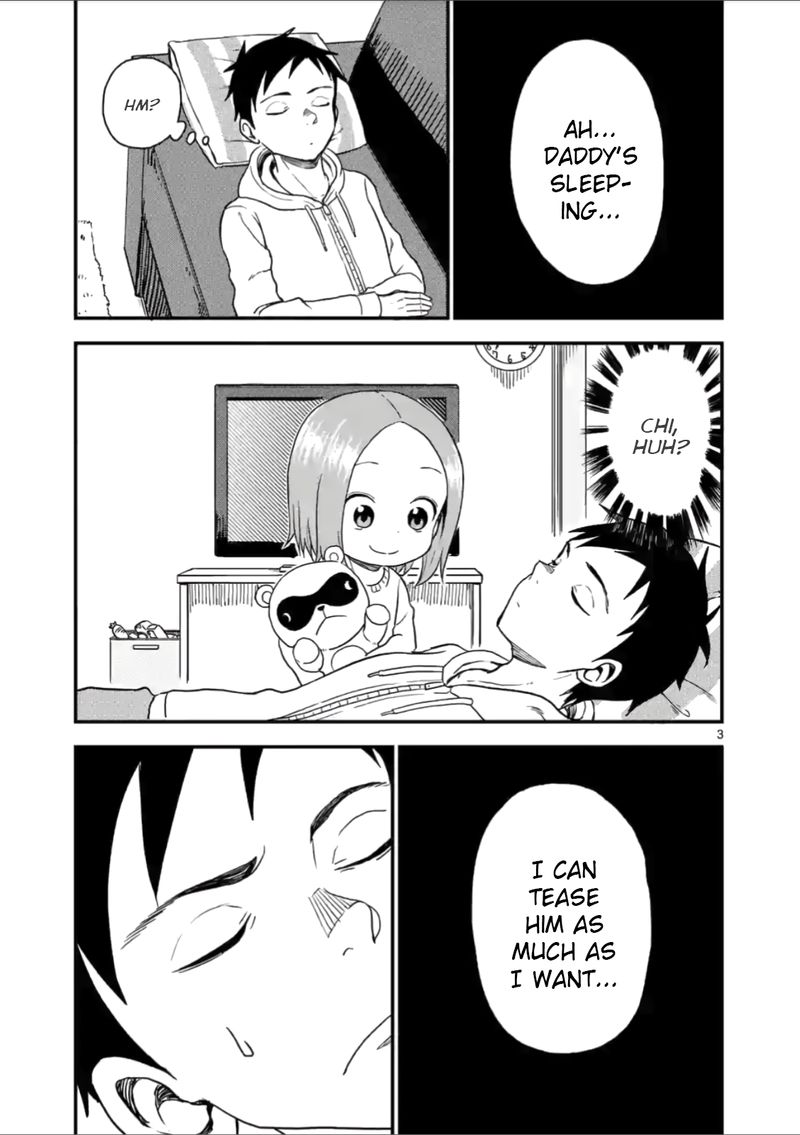 Karakai Jouzu No Moto Takagi San Chapter 32 Page 3