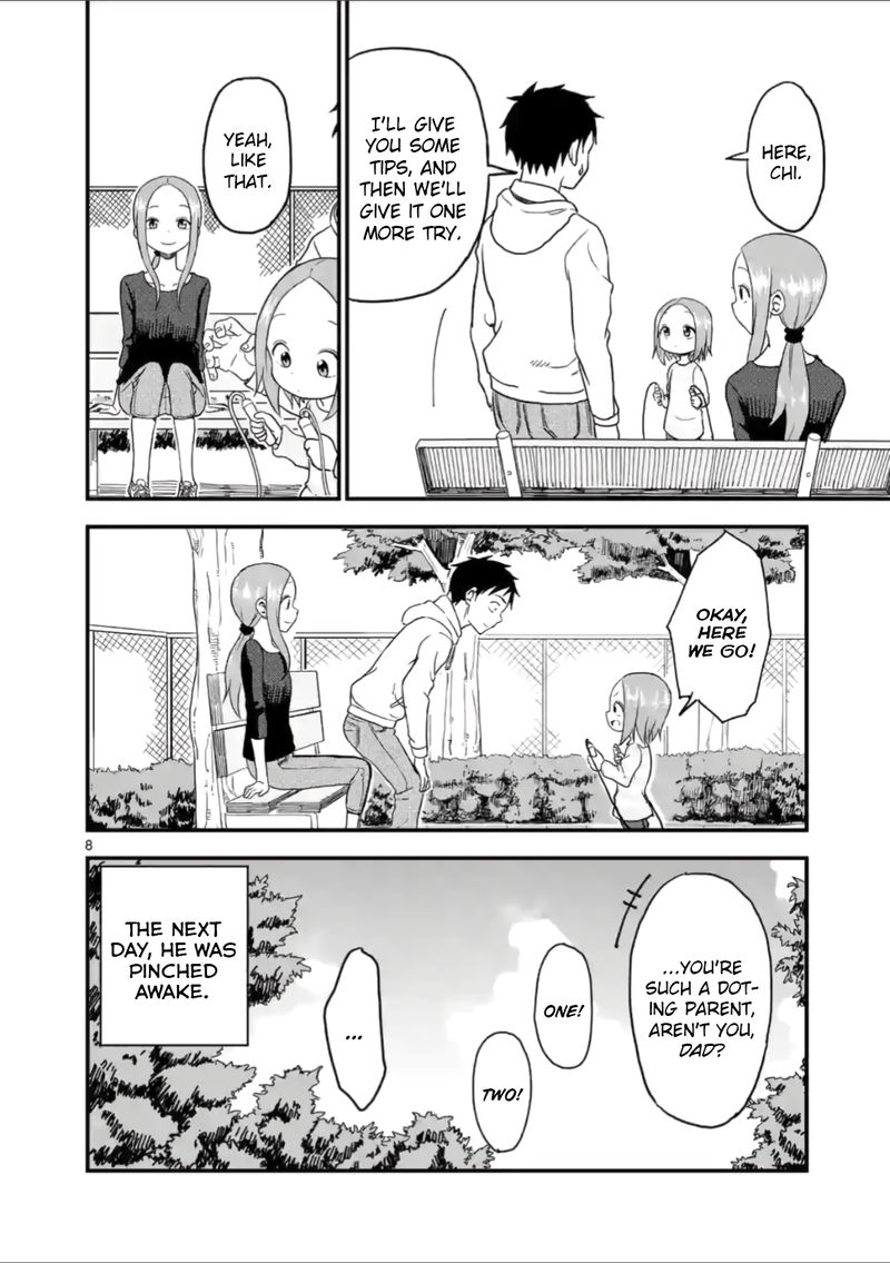 Karakai Jouzu No Moto Takagi San Chapter 33 Page 8