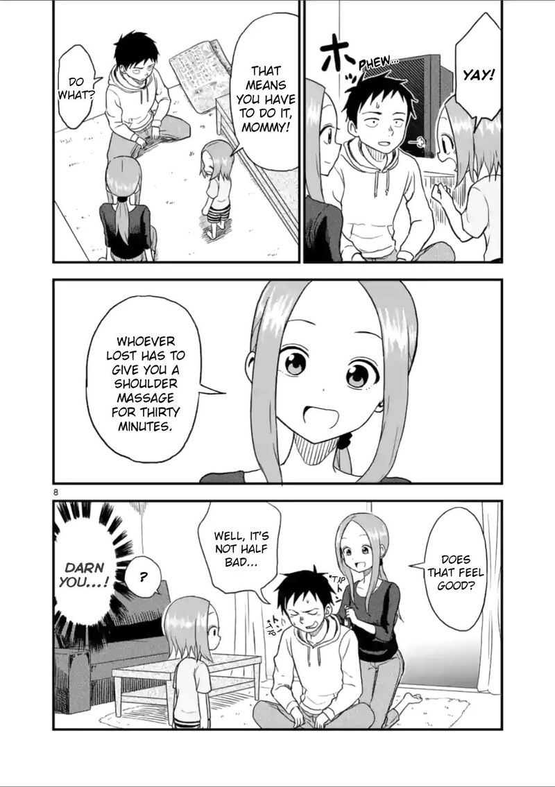 Karakai Jouzu No Moto Takagi San Chapter 37 Page 8