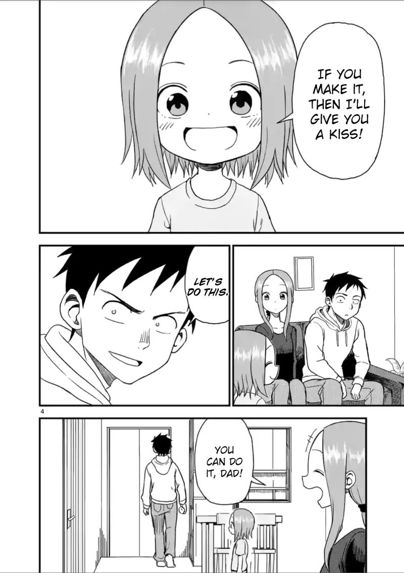 Karakai Jouzu No Moto Takagi San Chapter 38 Page 4