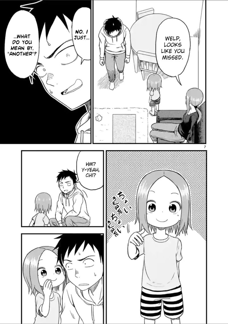 Karakai Jouzu No Moto Takagi San Chapter 38 Page 7