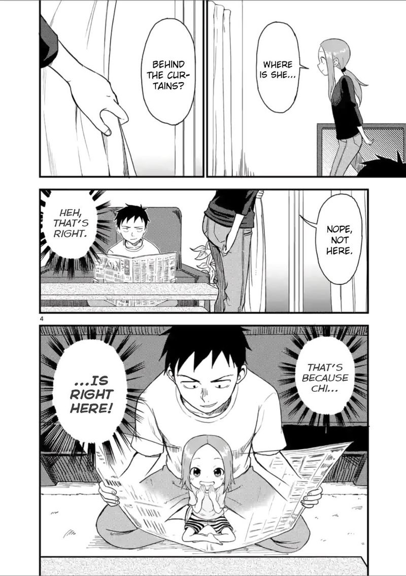 Karakai Jouzu No Moto Takagi San Chapter 41 Page 4