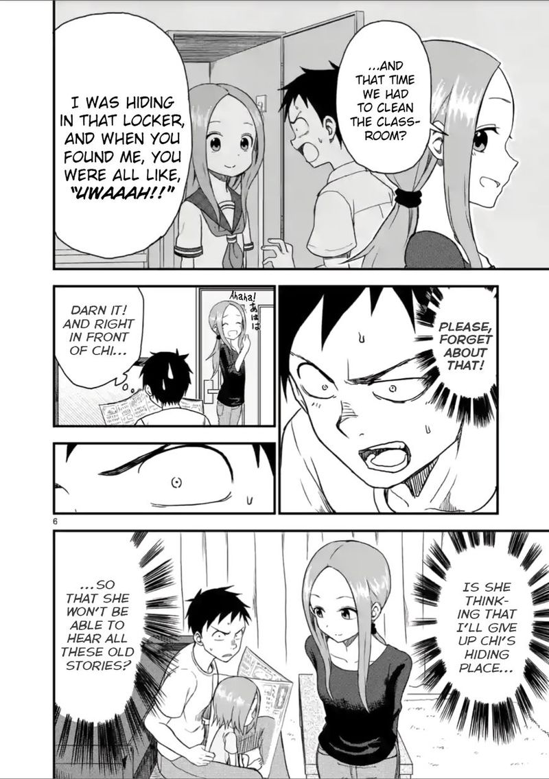 Karakai Jouzu No Moto Takagi San Chapter 41 Page 6