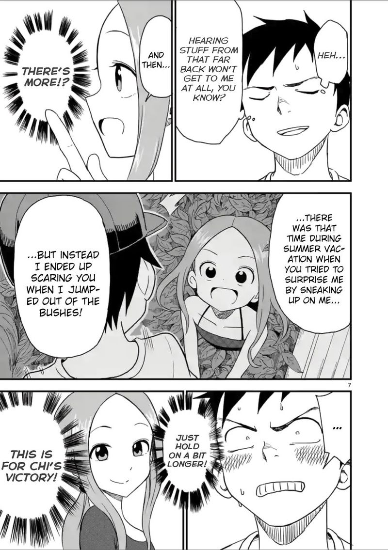 Karakai Jouzu No Moto Takagi San Chapter 41 Page 7