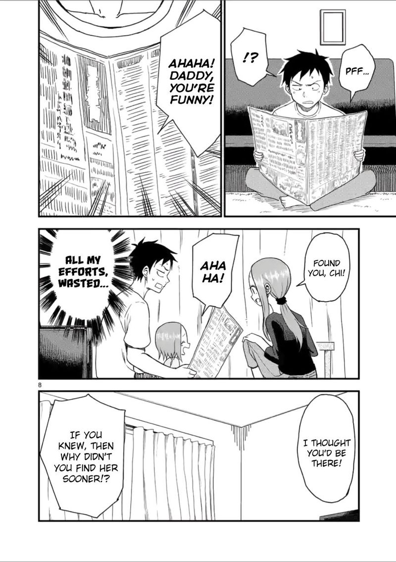 Karakai Jouzu No Moto Takagi San Chapter 41 Page 8