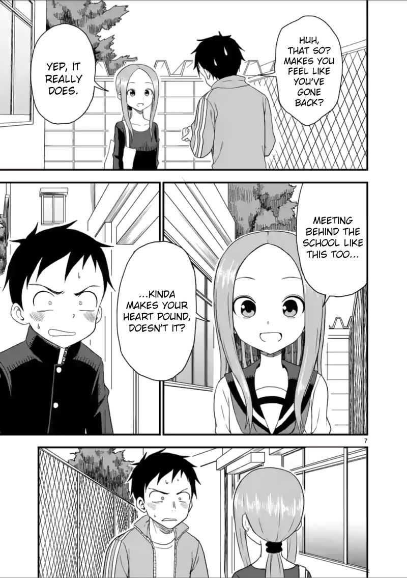 Karakai Jouzu No Moto Takagi San Chapter 42 Page 7