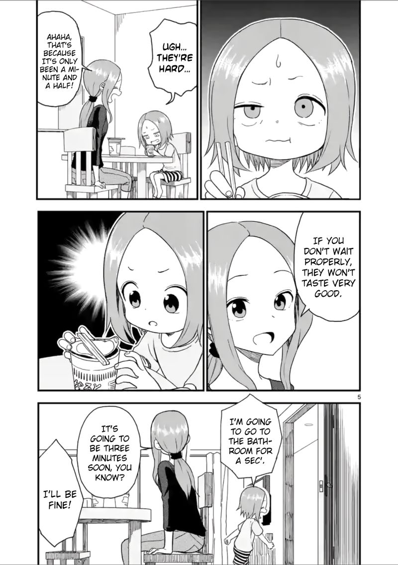 Karakai Jouzu No Moto Takagi San Chapter 44 Page 5