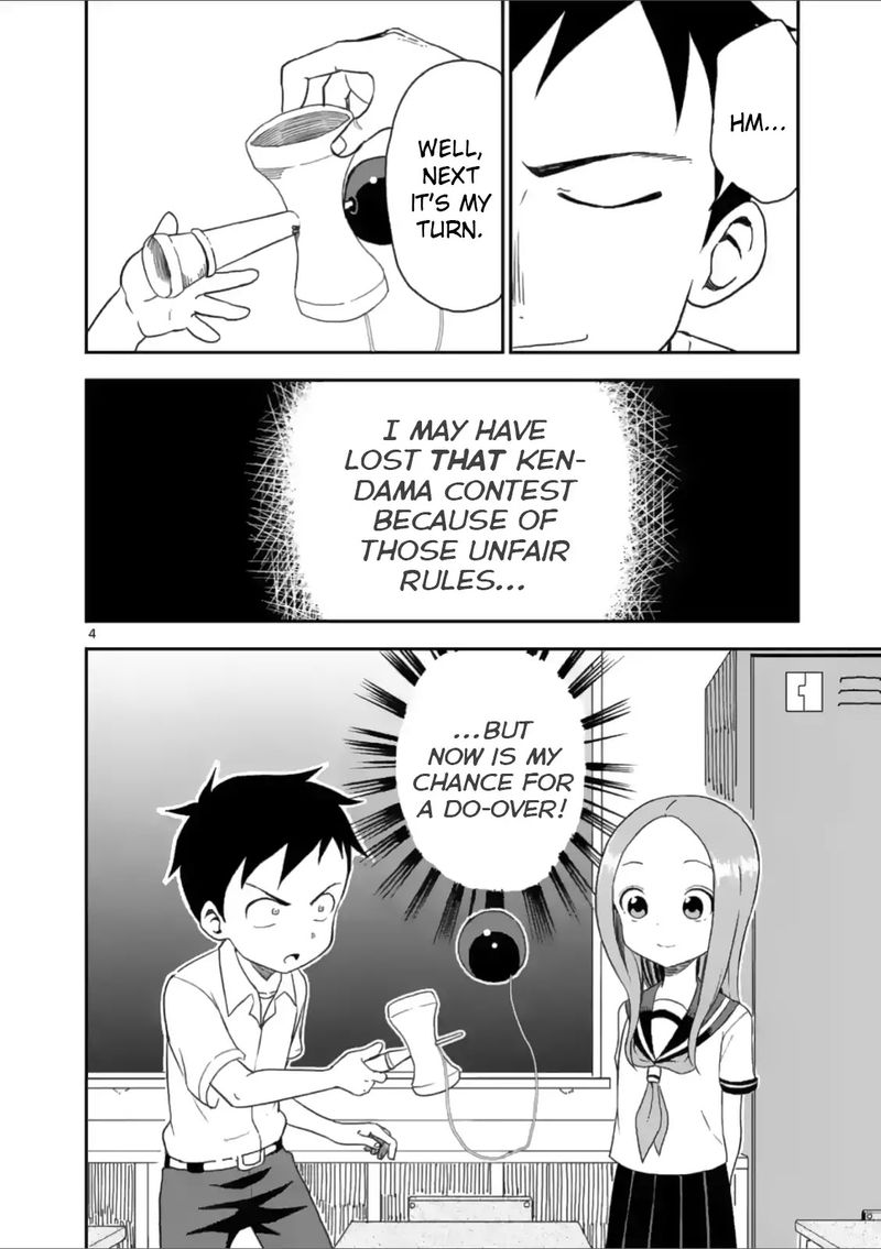 Karakai Jouzu No Moto Takagi San Chapter 45 Page 4