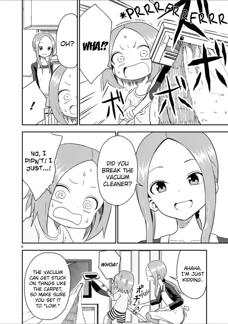 Karakai Jouzu No Moto Takagi San Chapter 46 Page 4