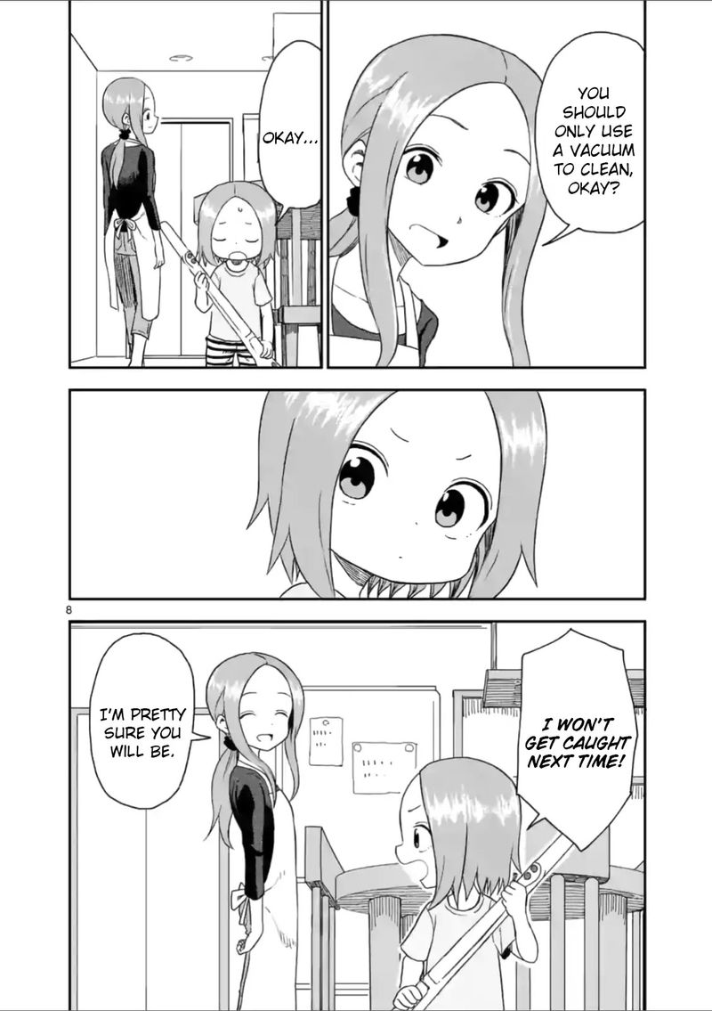 Karakai Jouzu No Moto Takagi San Chapter 46 Page 8