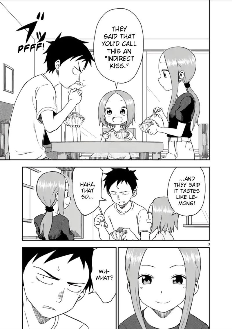 Karakai Jouzu No Moto Takagi San Chapter 47 Page 3