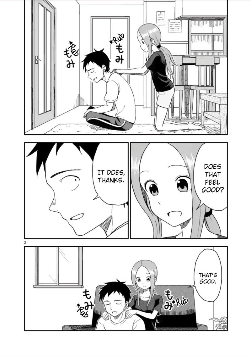 Karakai Jouzu No Moto Takagi San Chapter 49 Page 2