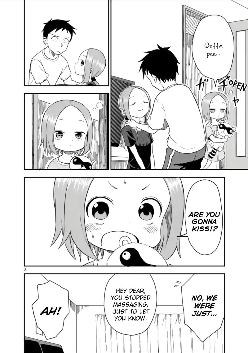 Karakai Jouzu No Moto Takagi San Chapter 49 Page 8