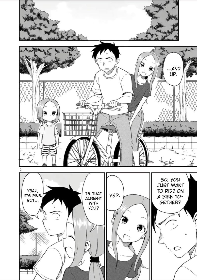 Karakai Jouzu No Moto Takagi San Chapter 51 Page 2