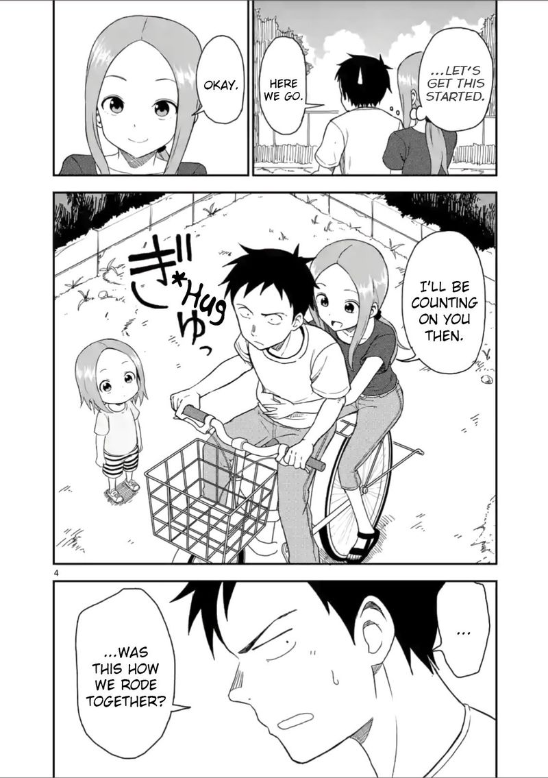 Karakai Jouzu No Moto Takagi San Chapter 51 Page 4