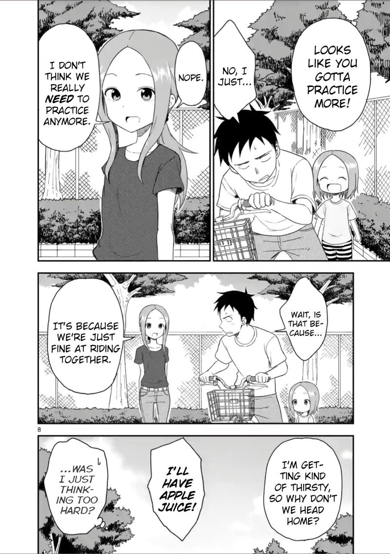 Karakai Jouzu No Moto Takagi San Chapter 51 Page 8