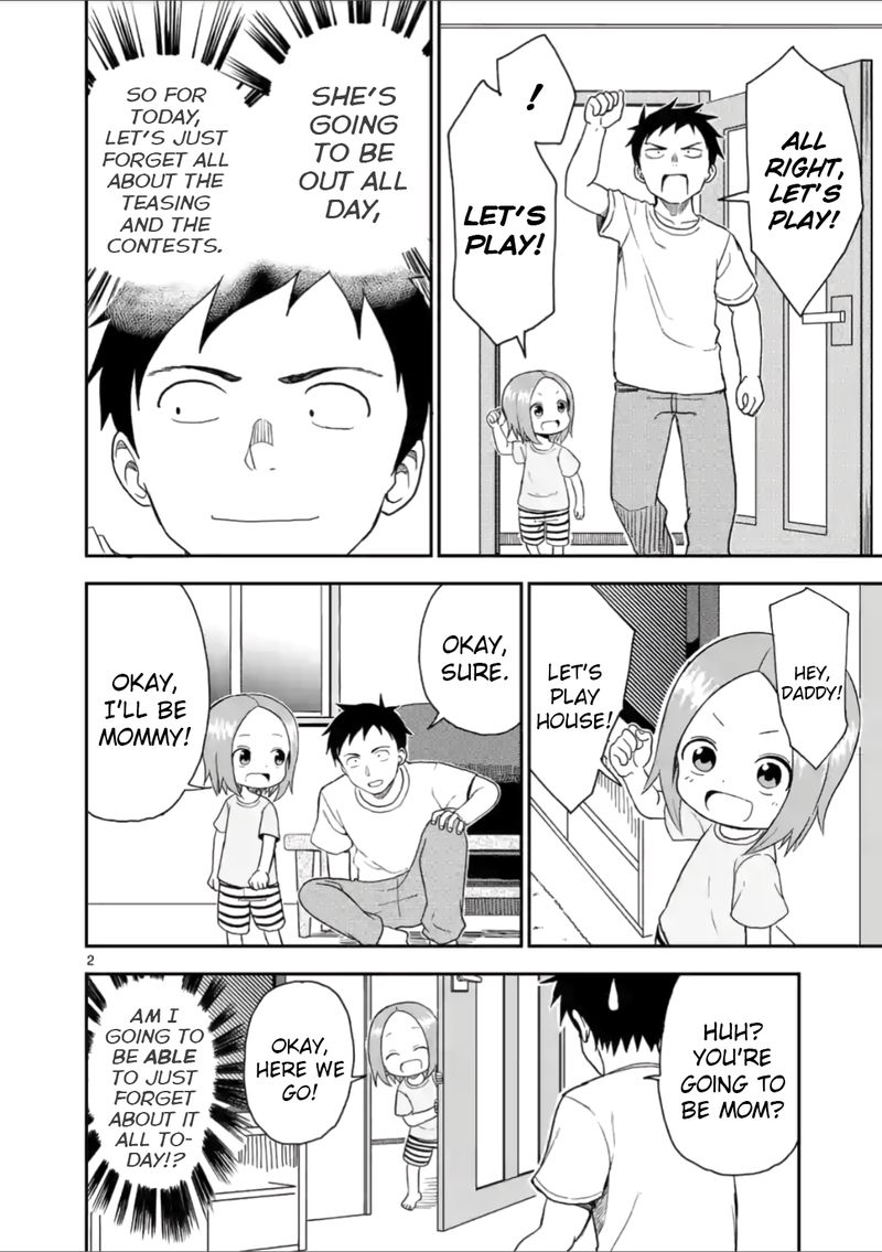 Karakai Jouzu No Moto Takagi San Chapter 52 Page 2