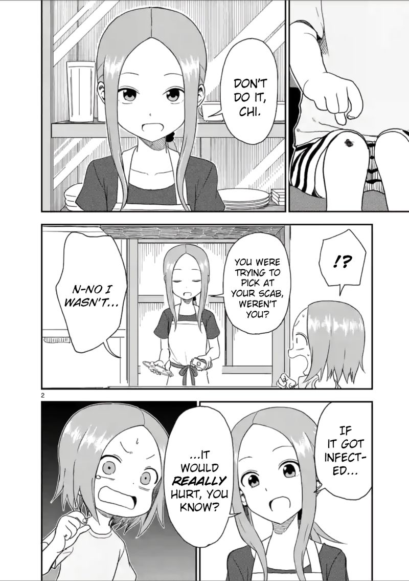 Karakai Jouzu No Moto Takagi San Chapter 54 Page 2