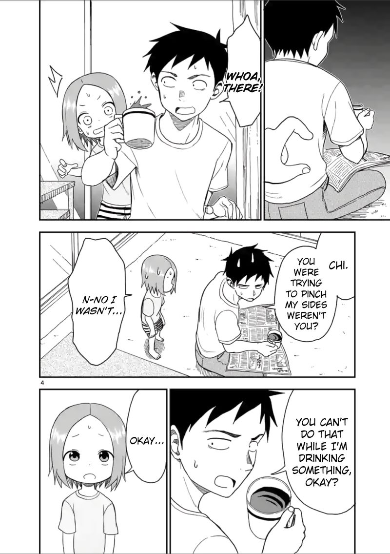 Karakai Jouzu No Moto Takagi San Chapter 54 Page 4