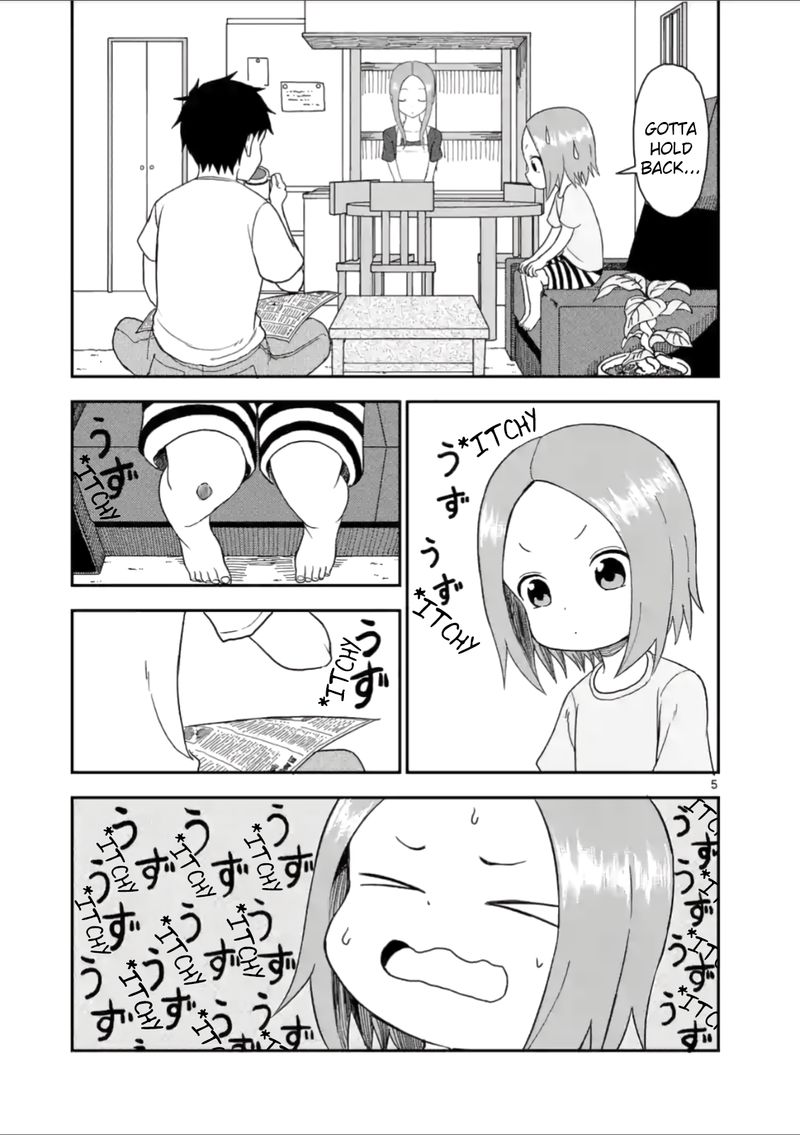 Karakai Jouzu No Moto Takagi San Chapter 54 Page 5