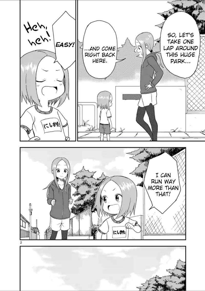 Karakai Jouzu No Moto Takagi San Chapter 56 Page 2