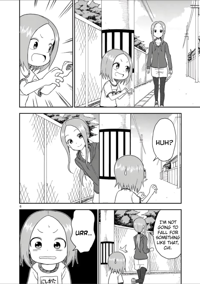 Karakai Jouzu No Moto Takagi San Chapter 56 Page 6