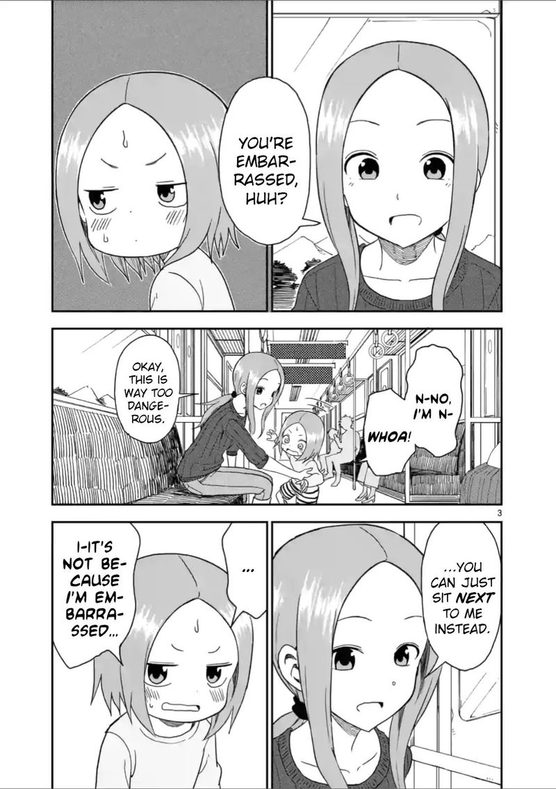 Karakai Jouzu No Moto Takagi San Chapter 62 Page 3