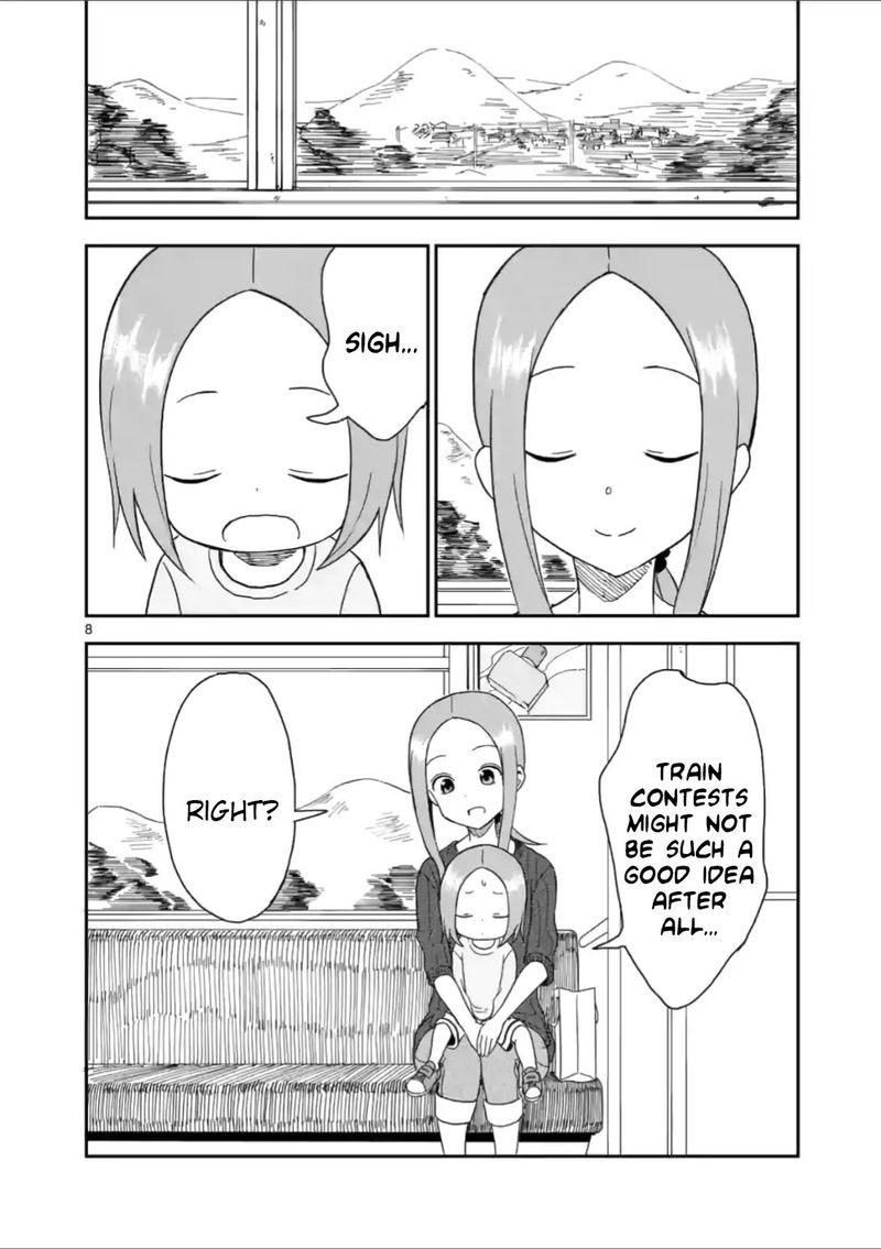 Karakai Jouzu No Moto Takagi San Chapter 62 Page 8