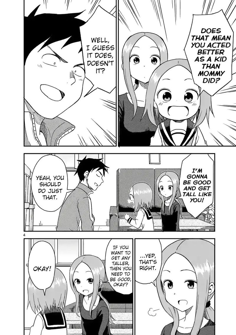 Karakai Jouzu No Moto Takagi San Chapter 64 Page 4