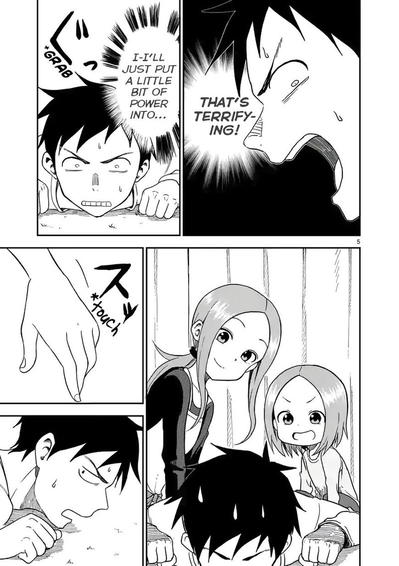 Karakai Jouzu No Moto Takagi San Chapter 65 Page 5