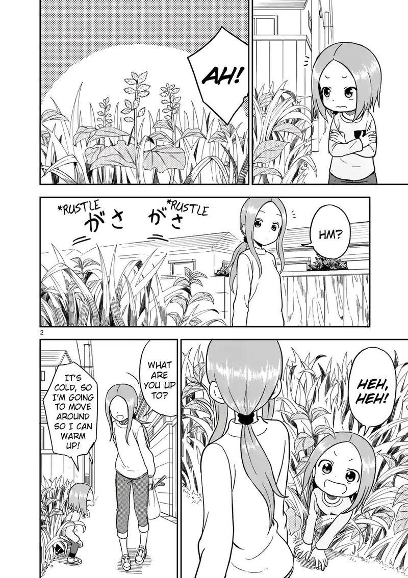 Karakai Jouzu No Moto Takagi San Chapter 66 Page 2