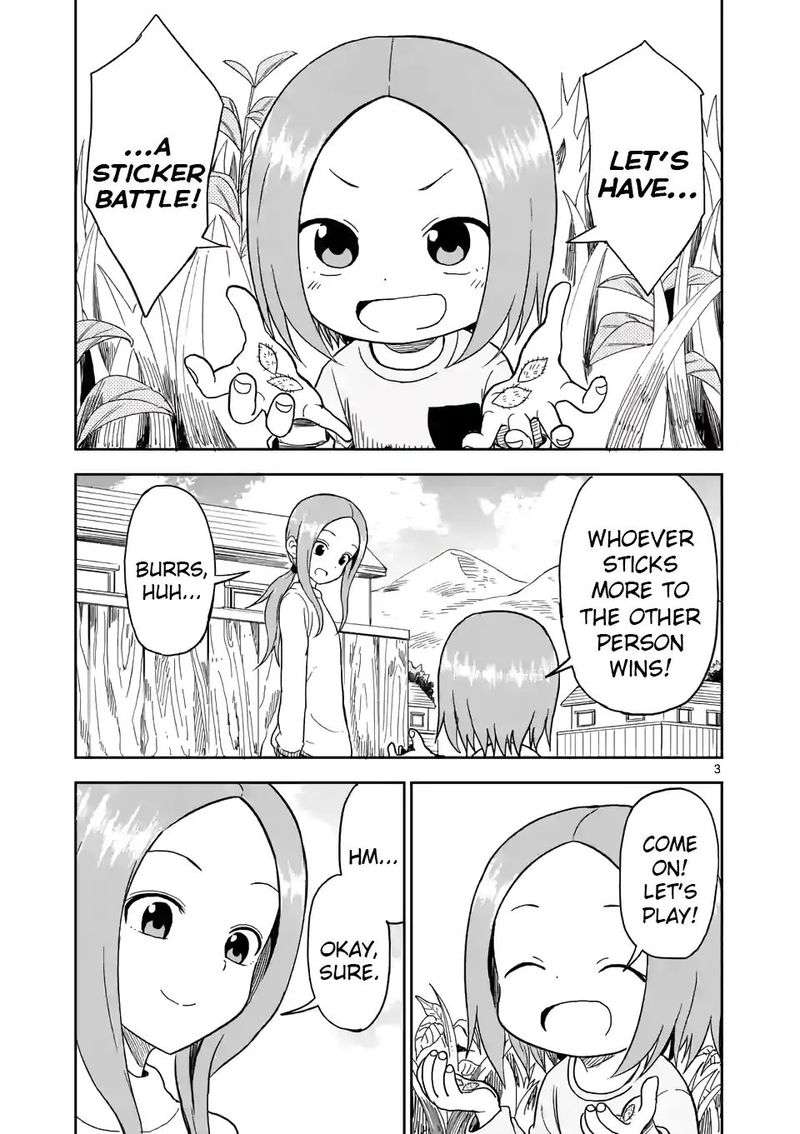 Karakai Jouzu No Moto Takagi San Chapter 66 Page 3