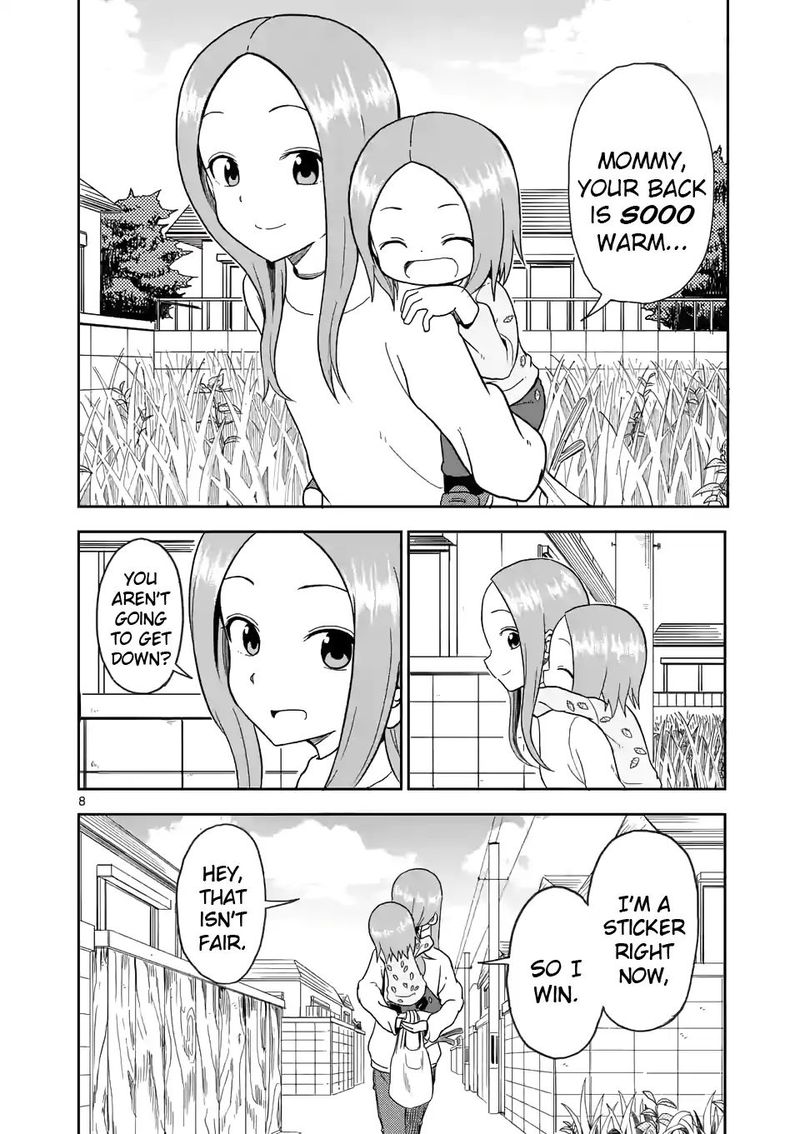 Karakai Jouzu No Moto Takagi San Chapter 66 Page 8