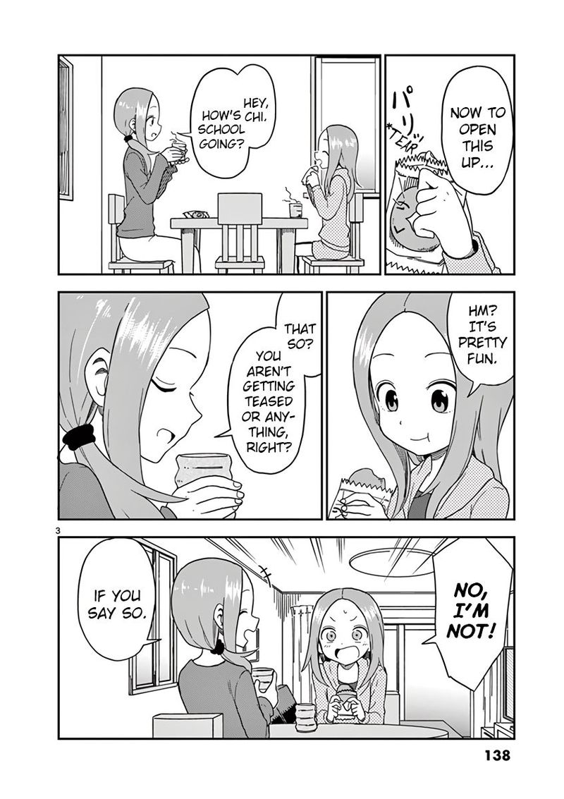 Karakai Jouzu No Moto Takagi San Chapter 67 Page 11