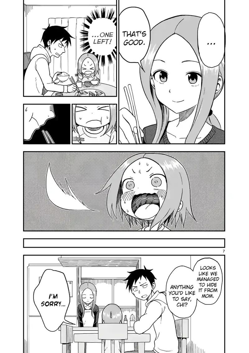 Karakai Jouzu No Moto Takagi San Chapter 67 Page 7