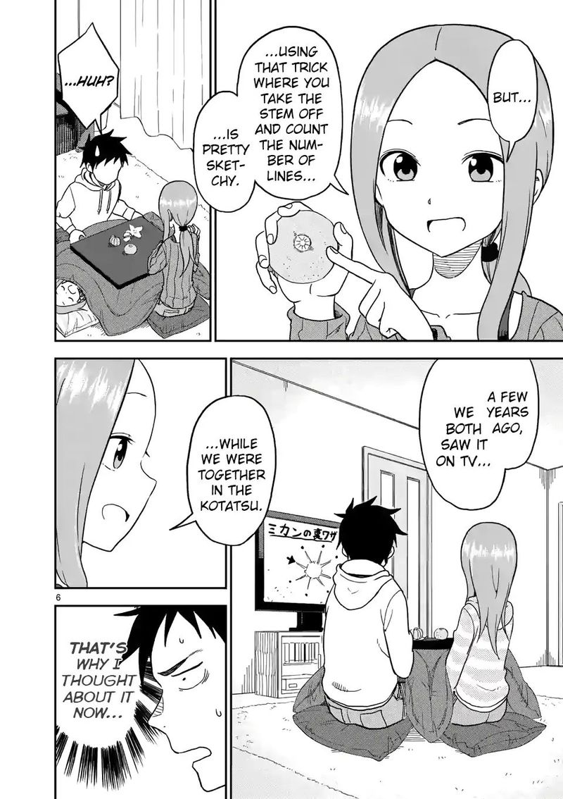 Karakai Jouzu No Moto Takagi San Chapter 68 Page 6