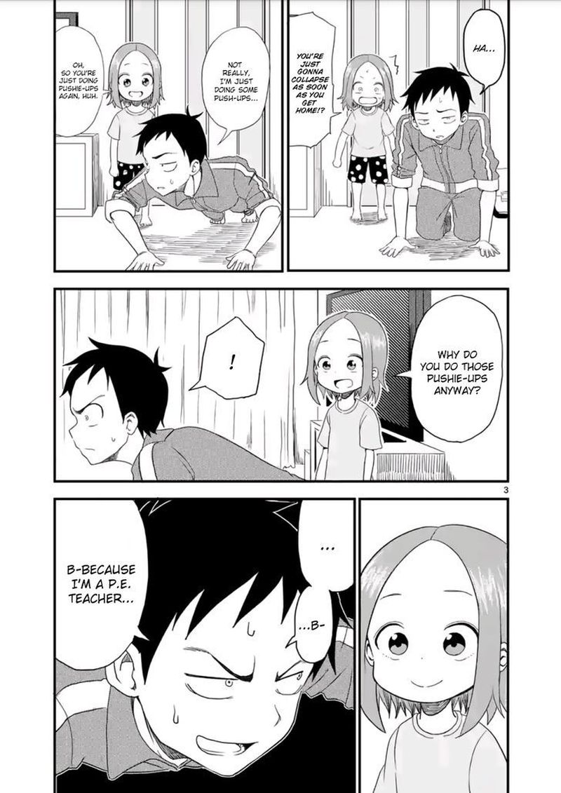 Karakai Jouzu No Moto Takagi San Chapter 7 Page 3