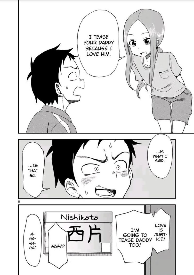 Karakai Jouzu No Moto Takagi San Chapter 7 Page 8