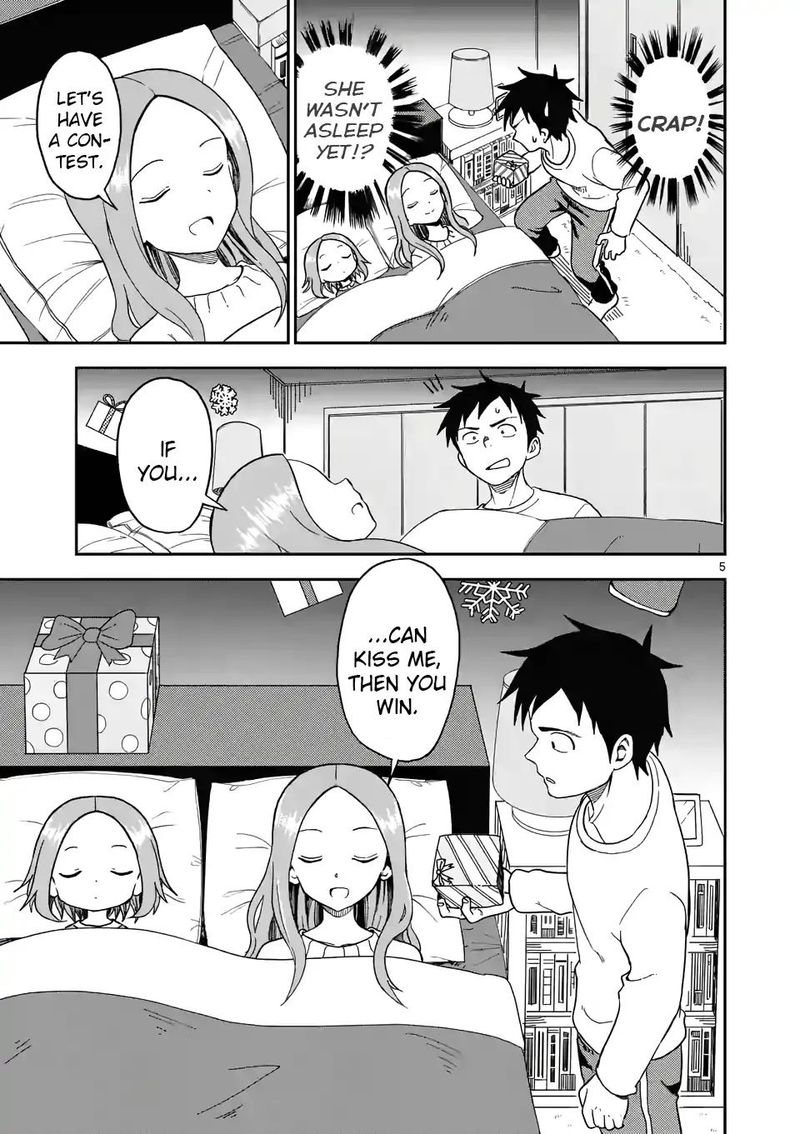 Karakai Jouzu No Moto Takagi San Chapter 70 Page 5