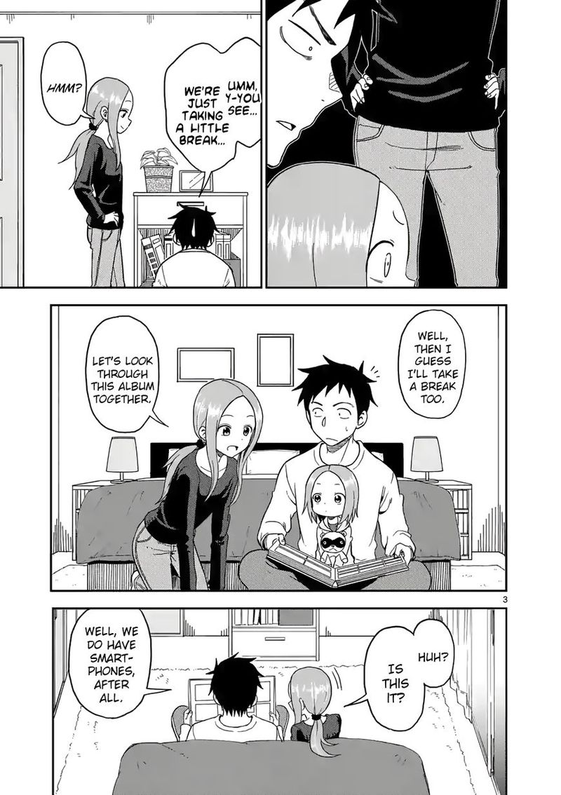 Karakai Jouzu No Moto Takagi San Chapter 71 Page 3