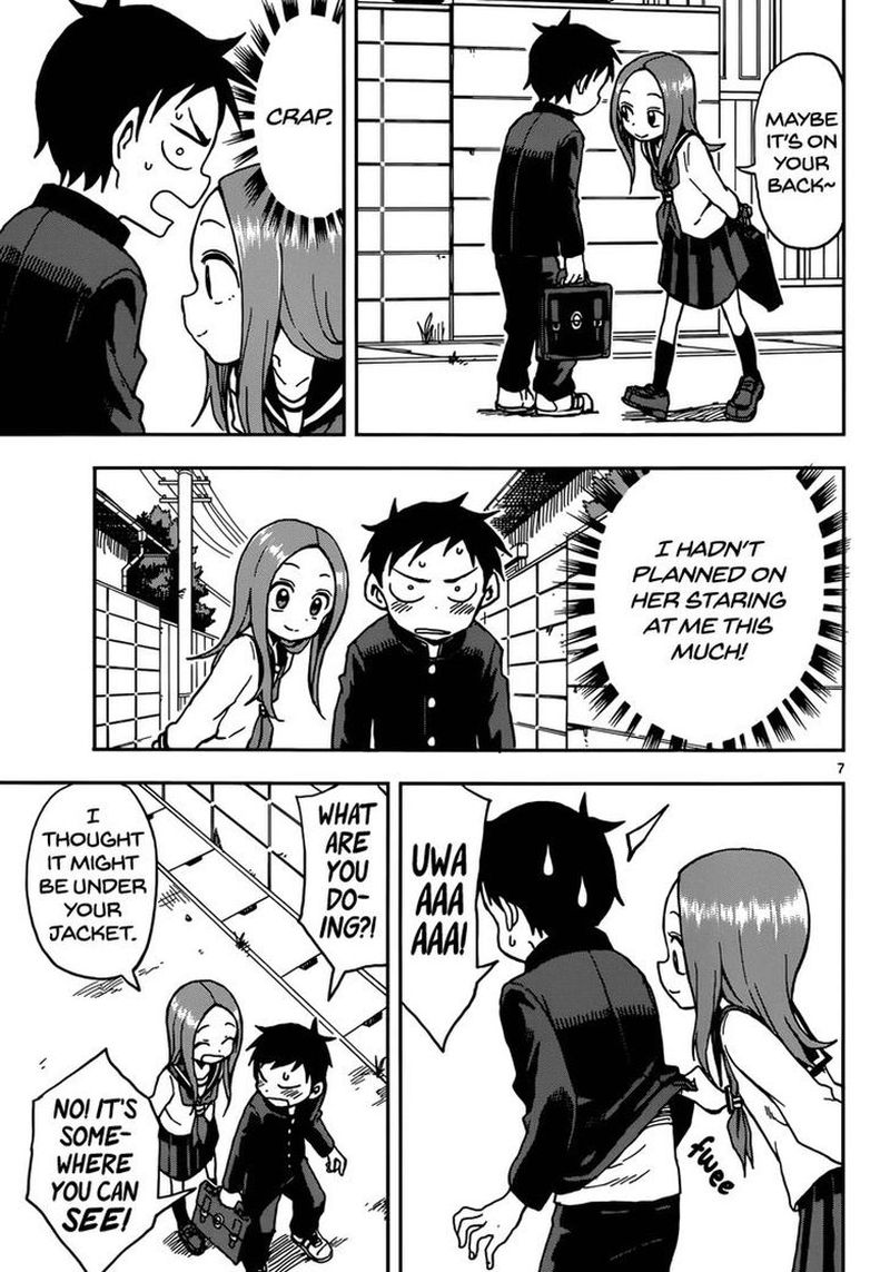 Karakai Jouzu No Moto Takagi San Chapter 74 Page 7