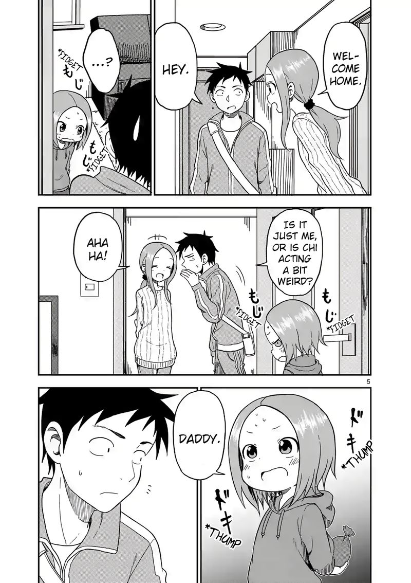 Karakai Jouzu No Moto Takagi San Chapter 75 Page 5