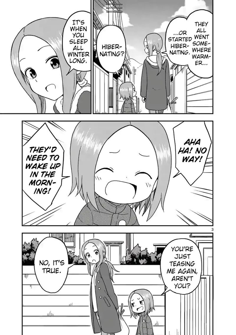 Karakai Jouzu No Moto Takagi San Chapter 76 Page 3