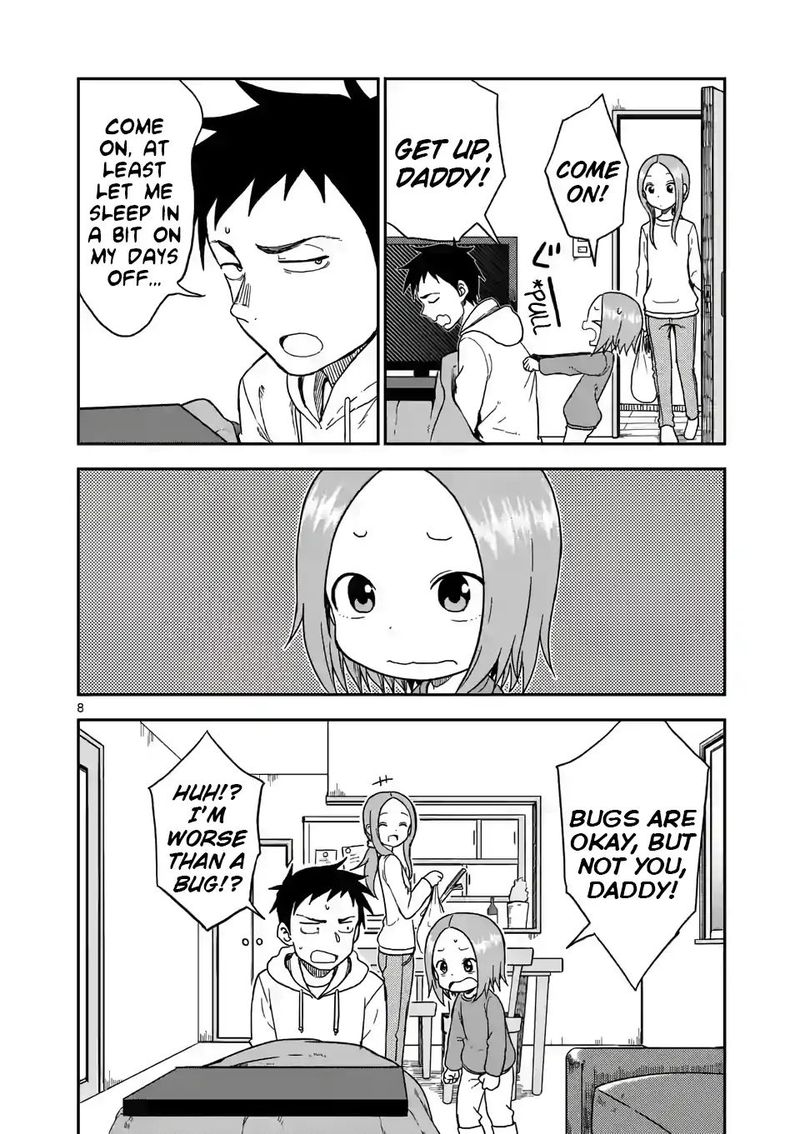 Karakai Jouzu No Moto Takagi San Chapter 76 Page 8