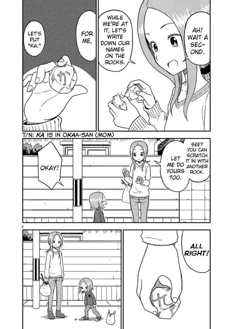 Karakai Jouzu No Moto Takagi San Chapter 77 Page 2