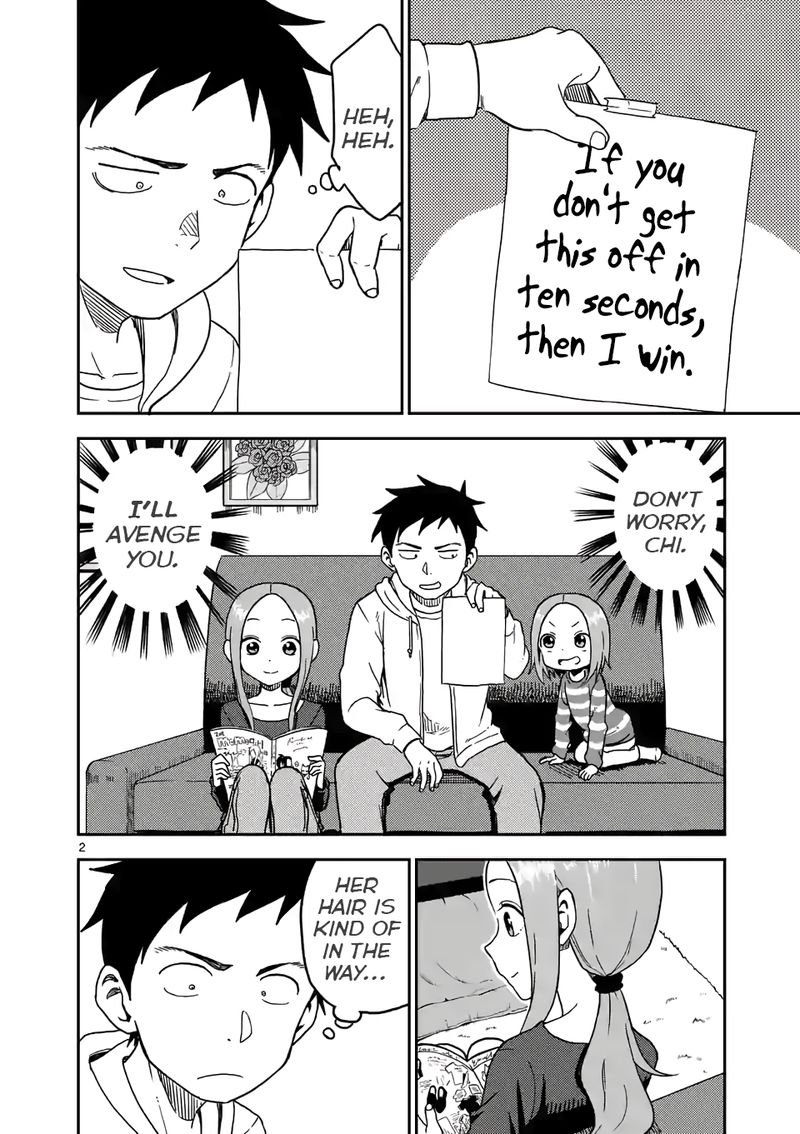 Karakai Jouzu No Moto Takagi San Chapter 78 Page 2