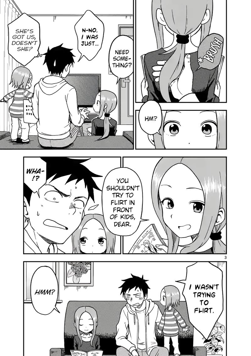 Karakai Jouzu No Moto Takagi San Chapter 78 Page 3